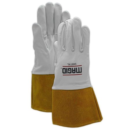 MAGID RoadMaster 5407 Goatskin Leather TIG Welding Glove 5407-M